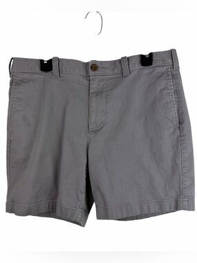 J. Crew Factory | Gray Flex Stretch Chino Shorts